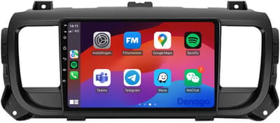 CarPlay autoradio geschikt voor Toyota Proace | 2016 t/m 2023 | Android 13 | Draadloos Apple CarPlay & Android Auto | 2GB + 32GB | QuadCore processor | Denago DNG-A232 | 2025 model | 2016 2017 2018 2019 2020 2021 2022 2023 | Bluetooth & Wifi