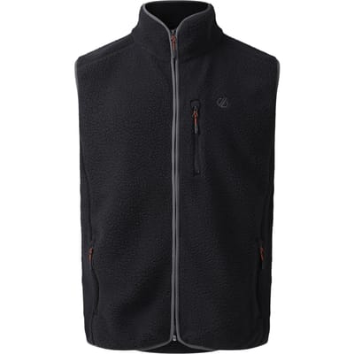 Dare 2B Heren Camber Fleece Body Warmer (Zwart)