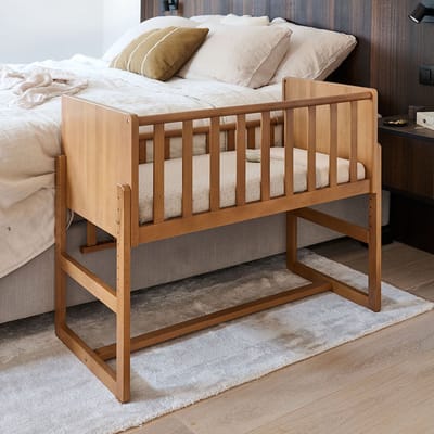 Petite Amélie 2-IN-1 CO SLEEPER / AANSCHUIFBEDJE «NUAGE» | WALNOOT