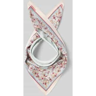 Sjaal met all-over logoprint