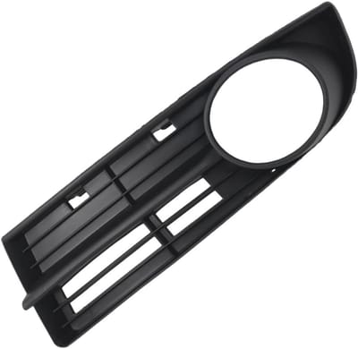 Car Bumper Fog Light Grille Cover voor Volkswagen Touran, Set van 2, Matte Zwarte Afwerking, Perfecte Pasvorm en Duurzaam Design
