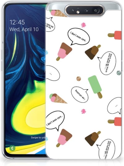 Samsung Galaxy A80 Siliconen Case IJsjes