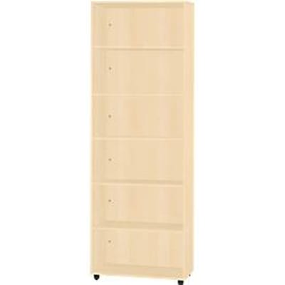 Schäfer Shop Select LOGIN stellingkast, 6 dossierhoogtes, B 800 x D 420 x H 2240 mm, ahorn decor