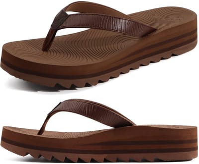 Infradito Donna Comode Yoga Mat Piattaforma Leggero Sandali Vestito Donne Estate Slip On Spiaggia Flip Flops, Morbido Cuscino Letto a Piedi EU36-43