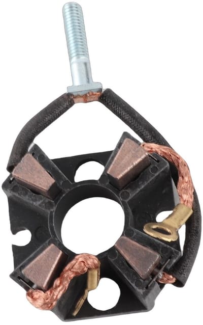 Dailygoods- Buitenboordborstelhouder 40 Pk - Metaallegering/Koperen Spoel - Duurzaam - Eenvoudige Installatie - Compatibel met 66T 81840 00 - Lange Levensduur - Motorborstel