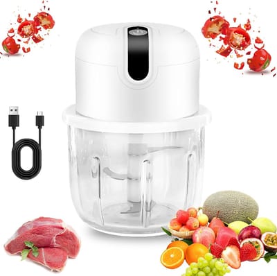 Groentesnijder Electrisch - Groentensnijder Electrisch - Groentesnijder Machine - Elektrische Groentesnijder - Foodprocessor - Uiensnijder