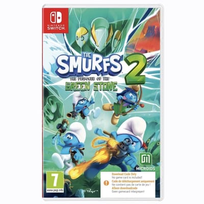 Nintendo Switch game - De Smurfen 2 de gevangene van de groene Steen - (Card-in-a-Box)
