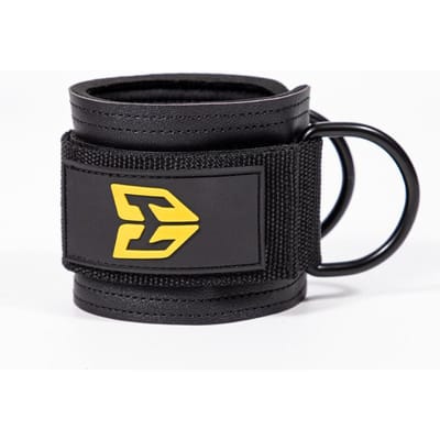 Weerstandsband Polsbanden Enkelsteun Manchetten voor Thuisgymnastiek Fitness Kabelmachine Trainingsapparatuur 1 piece black