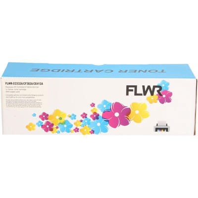 FLWR - Toner / 312A / Geel - Geschikt voor HP