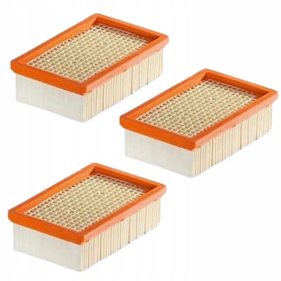 AreoSe - Stofzuigerfilter voor Karcher WD4 WD5 WD6 PREMIUM 2.863-005.0 - 3 stuks