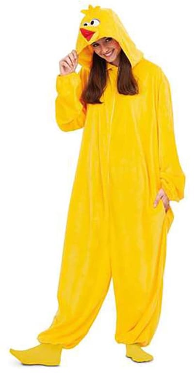 Kostuums voor Volwassenen My Other Me Big Bird Sesame Street