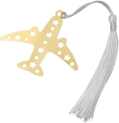 Dailygoods - Leuke Vliegtuig Bladwijzer Hanger voor Studenten en Leraren