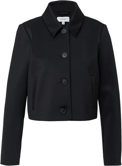 Oversized en Gestructureerde Jas Dames COMMA
