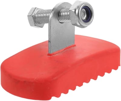 Ladder Voetkappen - Antislip Kussens - Veilig Gebruik - Eenvoudige Installatie - 9.30X5.50X5.00CM - Rood