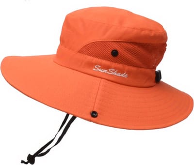 Bovista Zonnehoed - Reishoed - UV Beschermende Hoed - Bucket Hat - Festival - Pet - Hoedje Voor Dames & Heren - Hoofdbescherming - Rood