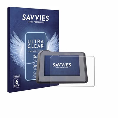 Savvies - Screenprotector voor Husqvarna Norden 901 2022 - Folie Beschermfolie transparant 6 Stuks