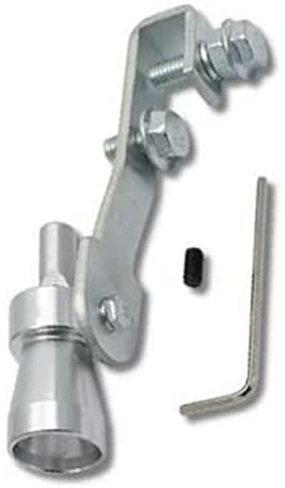 Dailygoods- Turbo Fluitje Aluminium - Auto Geluid Simulator - Turbo Geluid - Eenvoudig te Installeren - Staartbuisdiameter 32-85 mm - Geschikt voor 1000-2400+ cc - Geluidsfluitje