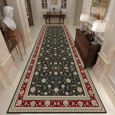 Marokkaans langeafstandsloper gangtapijt luxe Europees-stijl gangtapijt antislip bedzijde keukengangtapijt 50x200cm