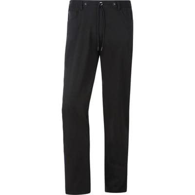 Jan Vanderstorm herren Broek Met Lage Taille - 27 - zwart - Plus Size