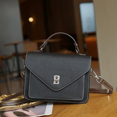 Koeienhuid Tas Crossbody Tas Dames Reizen Veelzijdige Handtas Nieuwe Echte Lederen Dames Tas Modieuze Lichte Luxe Schoudertas gray
