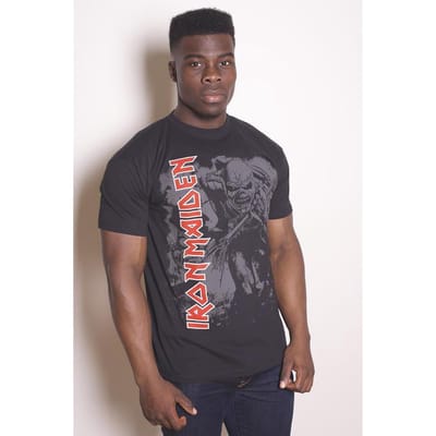 Iron Maiden - Hi-Contrast Trooper Heren T-shirt - L - Zwart