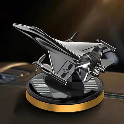 Auto Luchtverfrisser Zonne-energie Propeller Jager Aromatherapie Auto Interieur Decoratie Accessoires Auto Parfum voor Mannen en Vrouwen