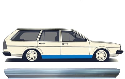 Reparatie dorpel voor Volkswagen Passat B2 1980-1988 / Links = Rechts
