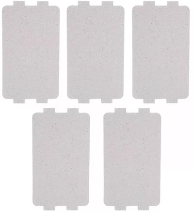 Dailygoods- Magnetrononderdelen 5x Mica Plaatje - 116 x 64 mm - Duurzaam - Temperatuurweerstand - Gemakkelijk te vervangen - Hoge prestaties - Micaplaat