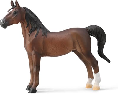 COLLECTA Figurine - Amerikaanse Saddlebred Hengst Kastanjebruin - 1:20