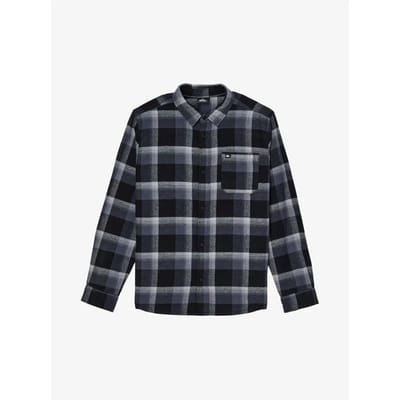 Quiksilver Motherfly Plaid Overhemd Met Lange Mouwen Zwart 14 Years Jongen
