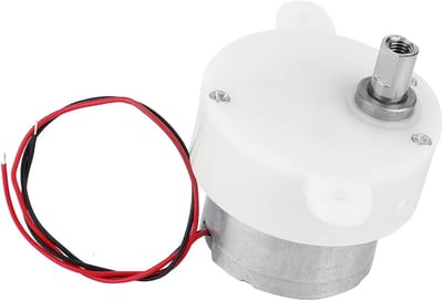 Mini Gear Motor 6V met Hoge Koppel voor Robotica - Elektrische Versnelling en Vermogen voor Mechanische Onderdelen