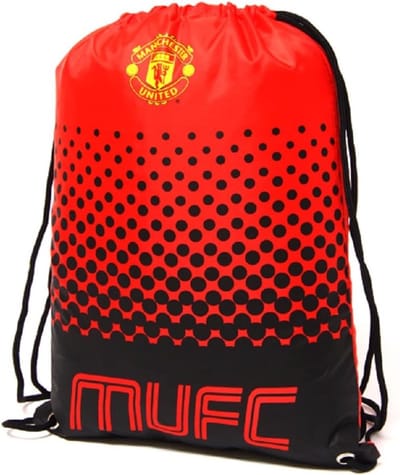 Gymtas met Trekkoord - Officiële Merchandise - Rood - 44cm x 33cm