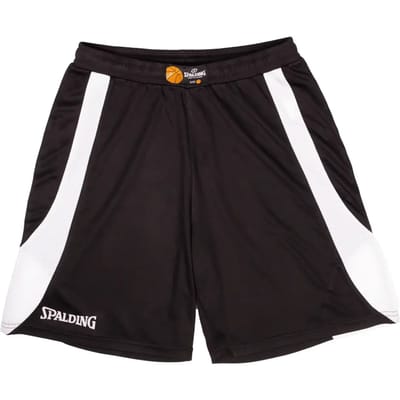 Spalding Jam Basketbalshort Heren - Zwart / Wit | Maat: 3XL