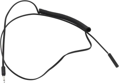Hometrainer Sensor - Fiets Snelheidskabel - Fitness Data - DC Audio Connector - 116 cm Lengte - Zwart