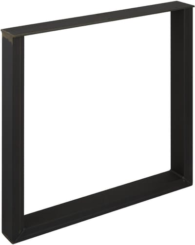 Tafelonderstel TAB Staal Used Look Profiel 80 x 40 mm (Hoogte: 720 mm / Diepte: 700 mm)