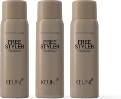 3 stuks - Keune - Freestyler - Freestyle Spray 75 ml