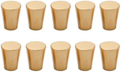 Cosensi - Deurknoppen - Gouden kastknoppen - Stijlvol ontwerp - Kleine handgrepen - Perfect voor kasten en meubels - Set van 10