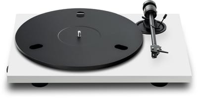 Pro-Ject E1.2 Phono Pick it MM E Platenspeler - Ingebouwde Voorversterker – Handgemaakt – Plug & Play – Wit