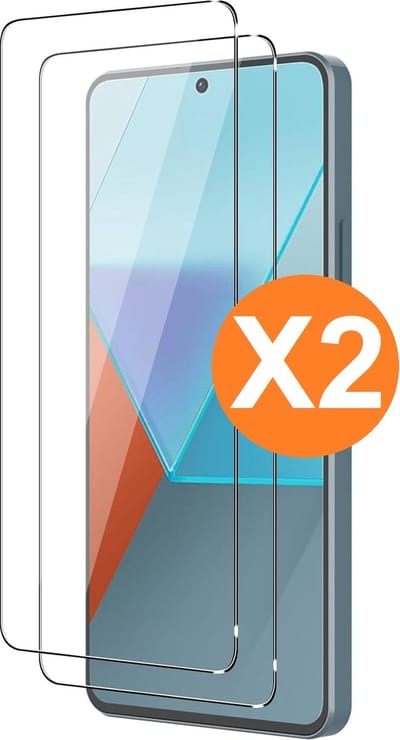 Ntech Screenprotector Beschermglas Screenprotector geschikt voor Xiaomi Redmi Note 13 Pro 5G - Redmi 13 Pro Screen protector gehard glas - screenprotector Redmi 13 Pro - 2 Stuks