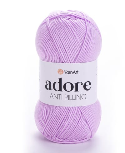 YarnArt Adore – Anti-Pilling Acryl Garen – Zacht & Kleurvast – Ideaal voor Kleding en Babyprojecten - Kleur 362