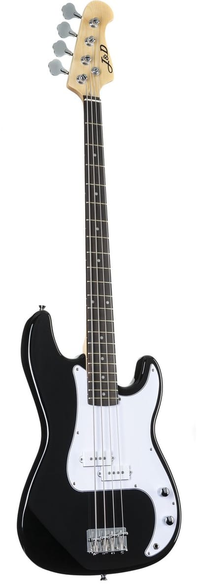 J & D PB II Black - Elektrische basgitaar