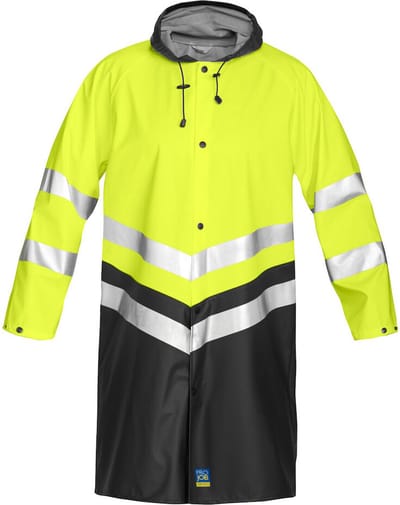 ProJob 6403 LANGE SIGNALISATIEREGENJAS EN ISO 20471 KLASSE 3 646403 - Geel/Zwart - 4XL