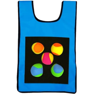 Trefbal Plakvest Buitenspel met 5 Ballen voor Kinderen Kinderen Buitenactiviteit Spel Type 1