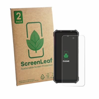 2 Stuks Screenprotector voor Ulefone RugKing 5 Pro - Hoogwaardige Beschermfolie transparant