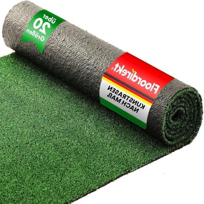 Kunstgras Tapijt - Balkon Tapijt - Buiten Gebruik - Weerbestendig - 2 x 15 m - Groen