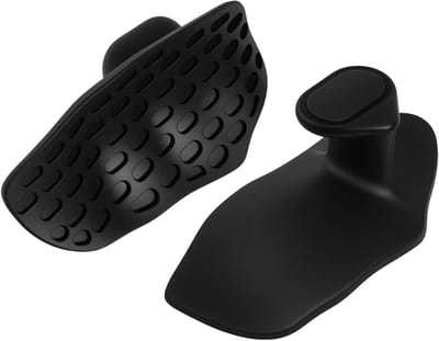 Siliconen Gym Grips - Grijphulpen Krachtsport - Handbescherming Fitness - Antislip Zuignappen - 2 stuks - Zwart