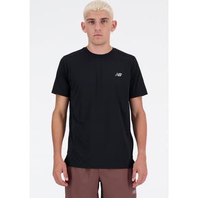 New Balance Sport Essential T-shirt Black Maat: XXL | Basic T-Shirts Outlet | Heren | Zwart
