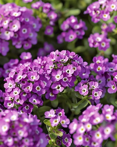 2 sets - Alyssum Zaden Royal Carpet Lobularia Maritima Eenjarig