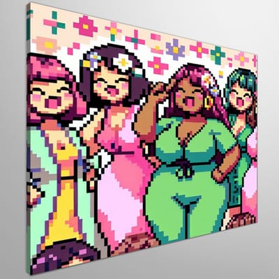 Kunstprint | Wanddecoratie | Canvas | 100 × 100 cm