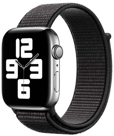 Mobiq Nylon Strap Bandje geschikt voor Apple Watch 38mm | Series 1 / Series 2 / Series 3 Horlogebandje | Compatible geschikt voor Apple Watch 38 mm Polsbandje